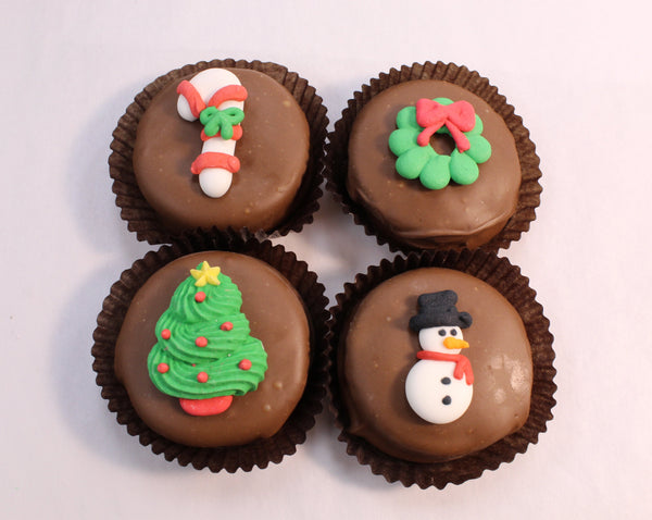 Christmas Decorated Chocolate Covered Oreo