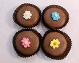 Flower Decorated Chocolate Covered Oreo